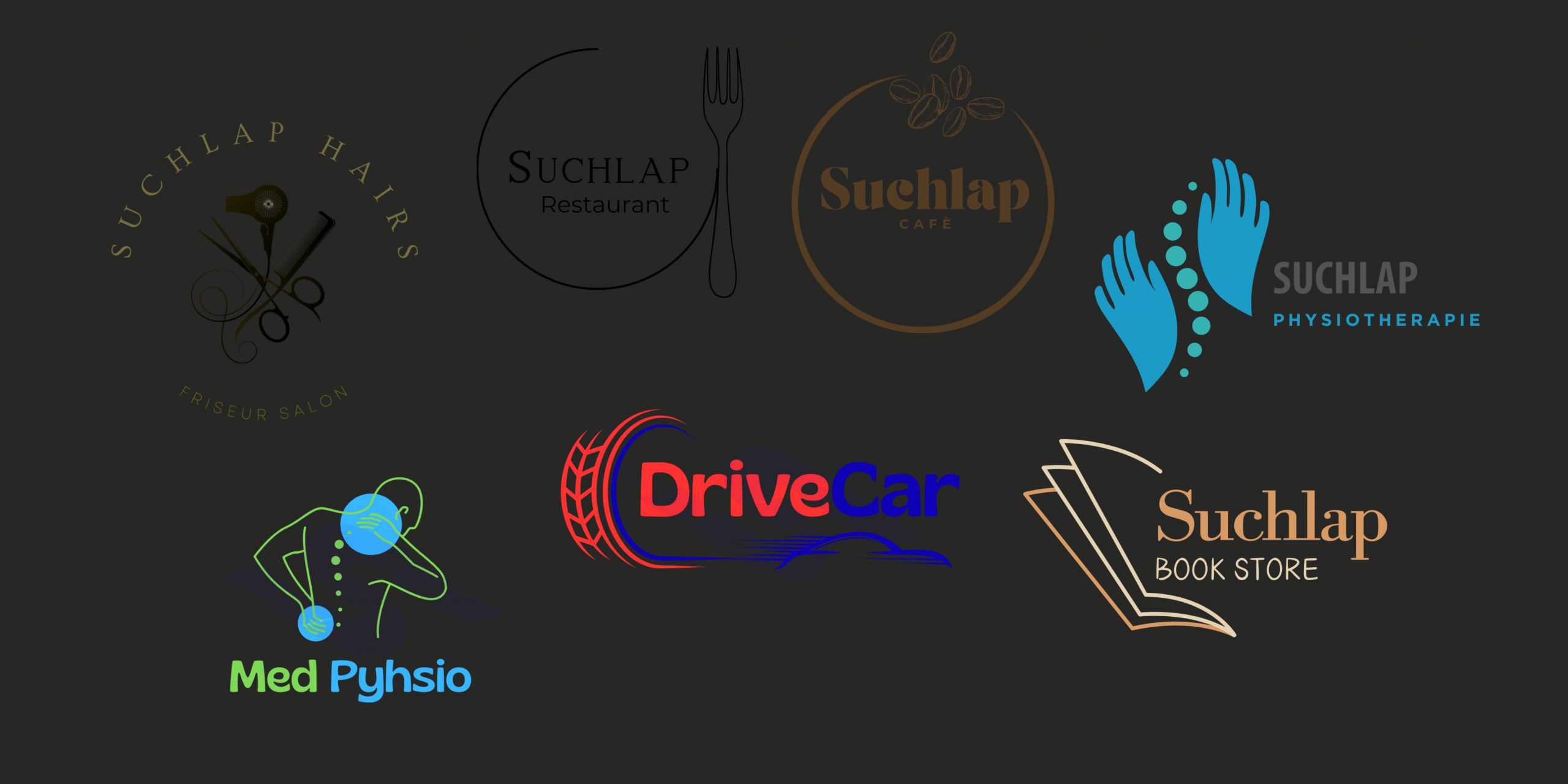Suchlap Creative Beispiel Logos